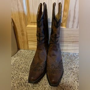 JN Dillion leather boots
